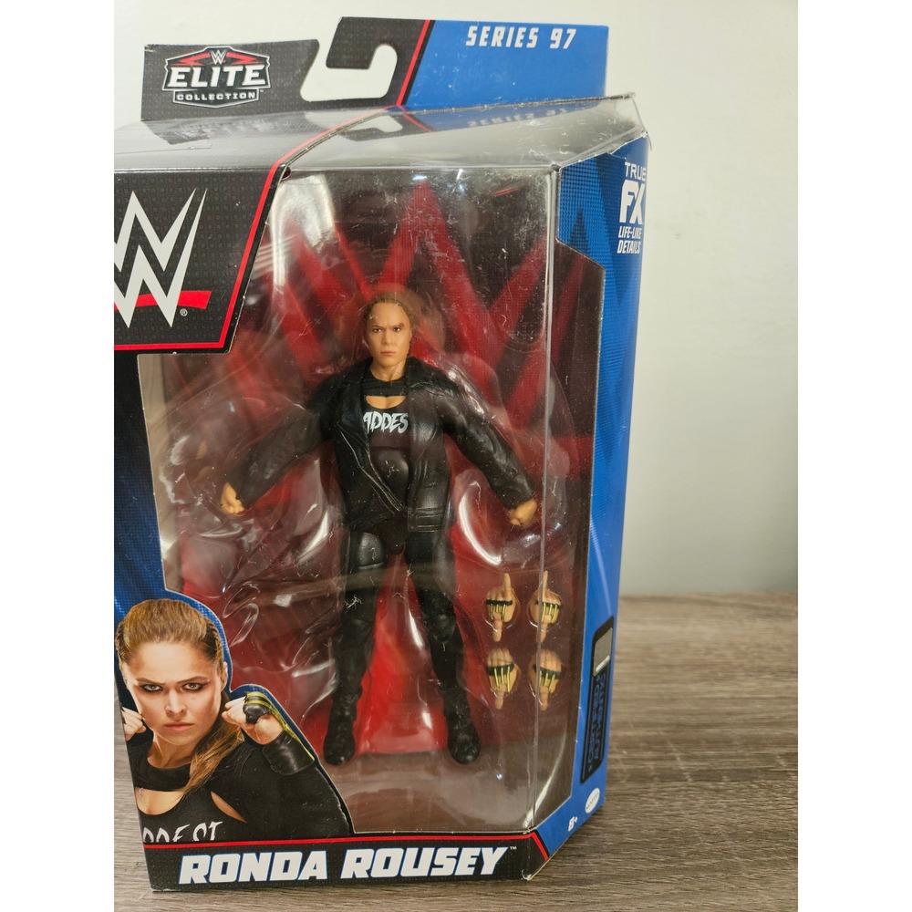 WWE Elite Collection Series 97 Ronda Rousey Action Figure Mattel True FX